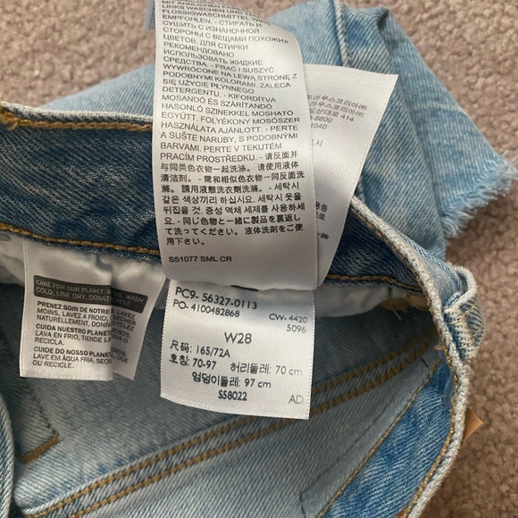 Levi 501 shorts - Picture 4 of 6